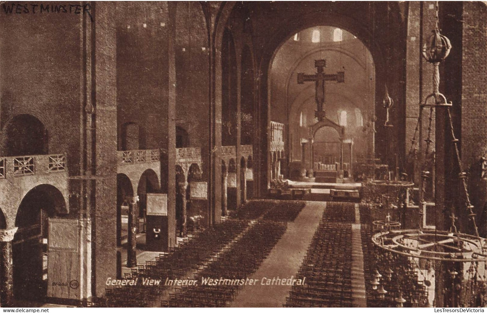 ROYAUME-UNI - Angleterre - London - Westminster Cathedral - General View Interior - Carte Postale Ancienne - Westminster Abbey