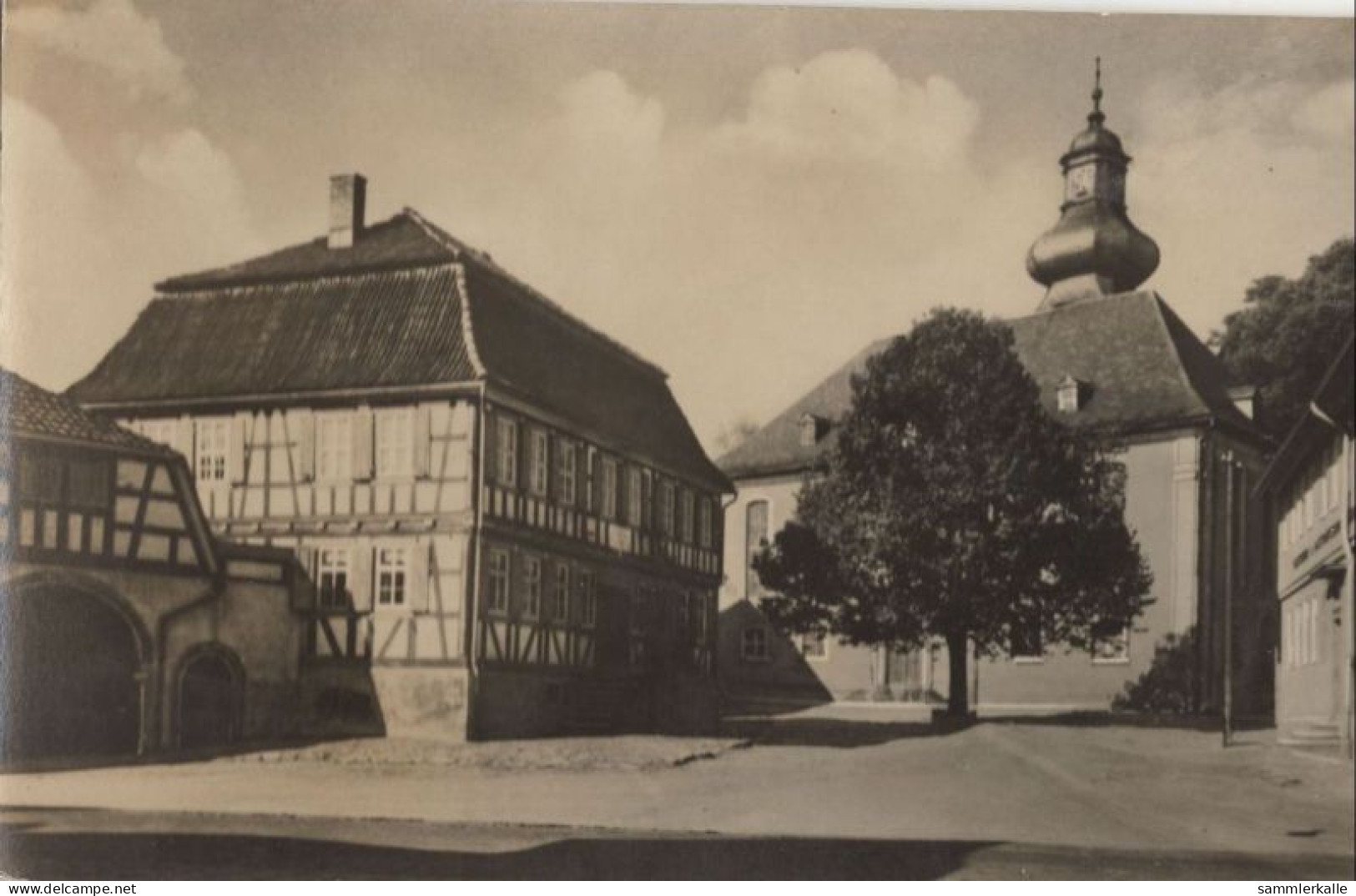 126576 - Benshausen - Markt Mit Kirche - Zella-Mehlis