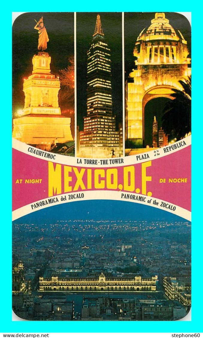 A858 / 641 MEXIQUE Mexico Multivues ( Timbre ) - México