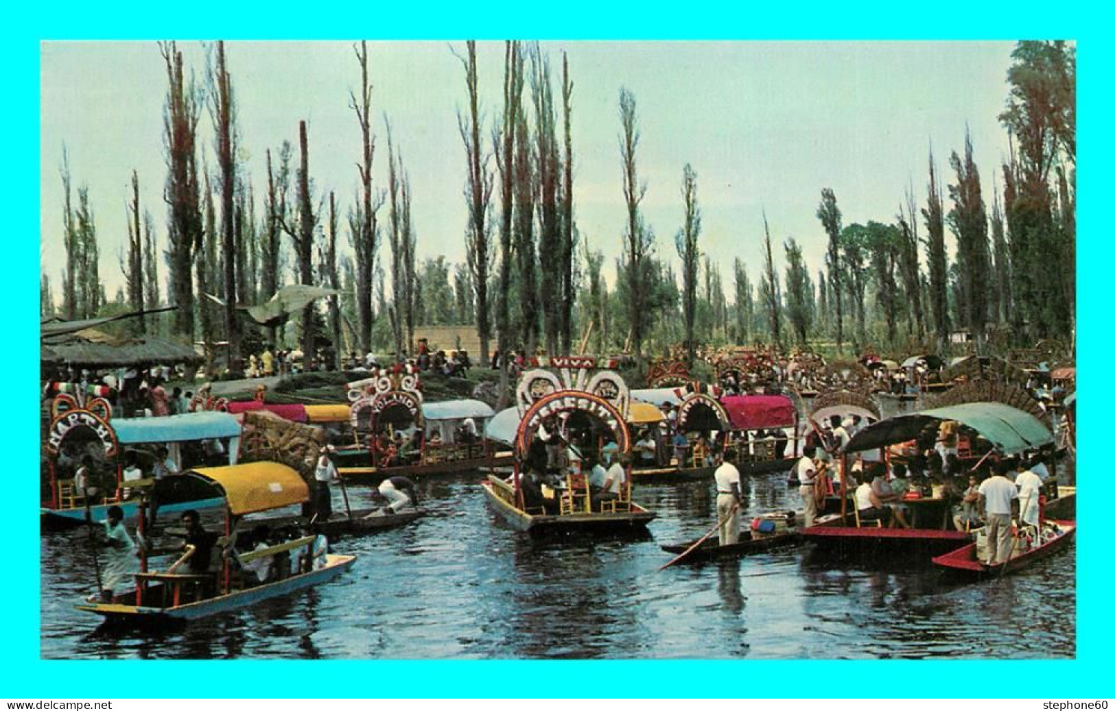 A858 / 571 MEXIQUE The Xochimilco Lake Mexico City - México