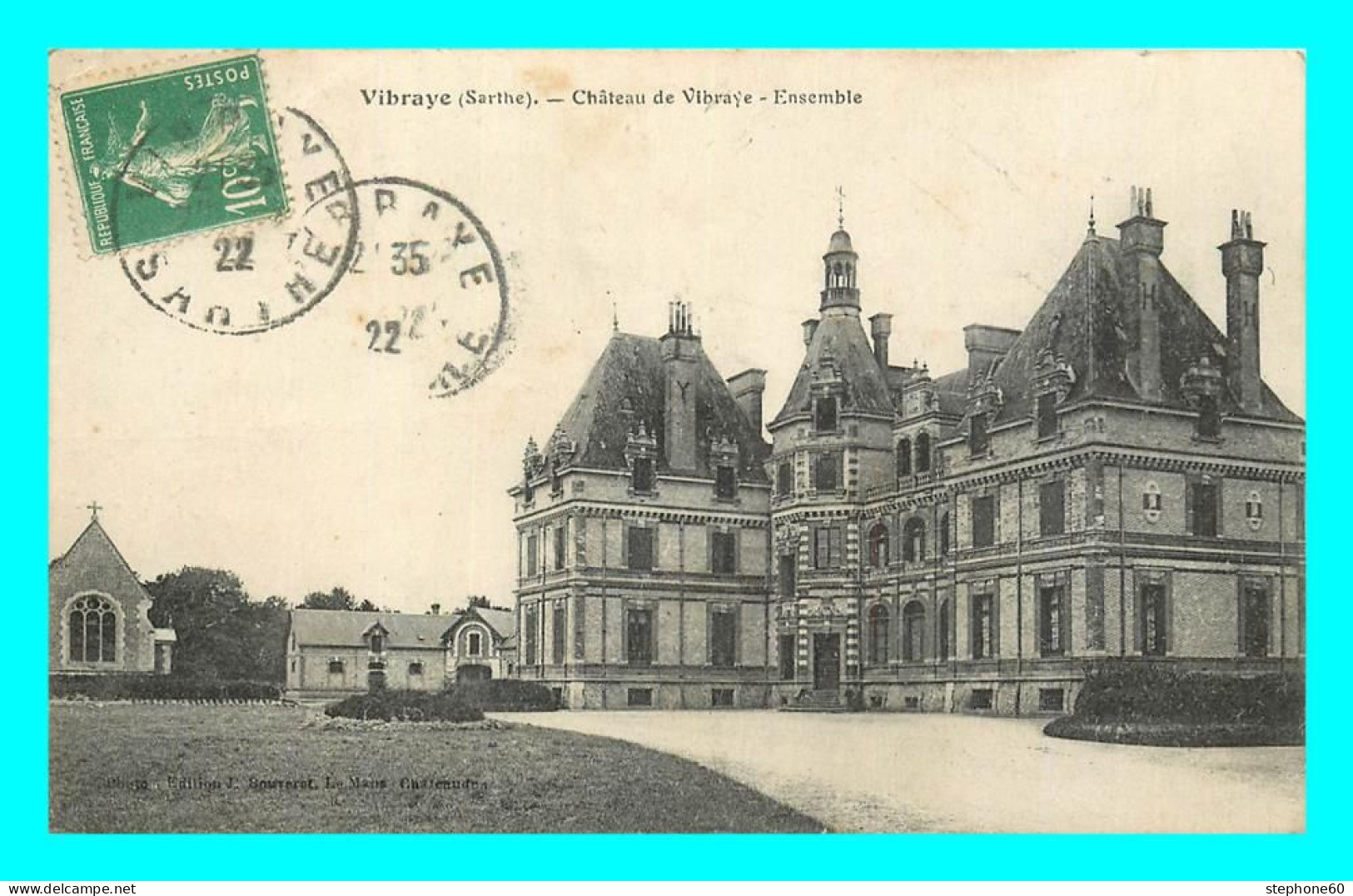A867 / 211 72 - VIBRAYE Chateau De Vibraye Ensemble - Vibraye