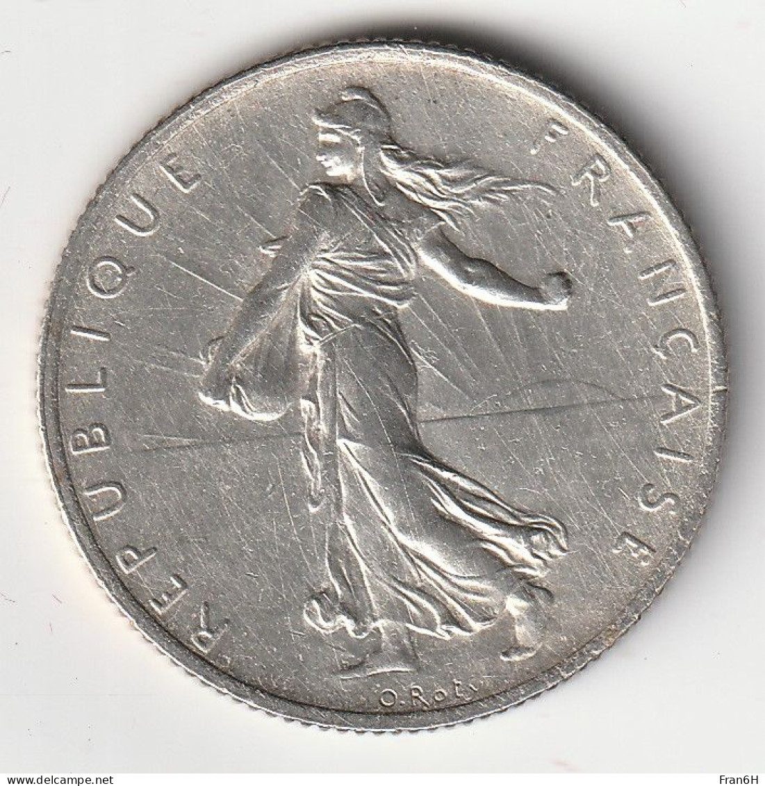 Semeuse 2 Franc Argent 1914C - Silver - - 2 Francs