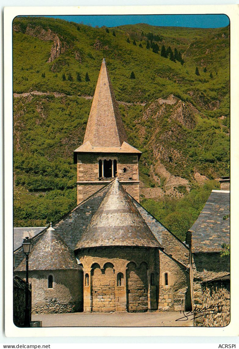 VIELLE AURE Chevet Roman De L'église Vieille Aure   (scan Recto-verso) QQ 1186 - Vielle Aure