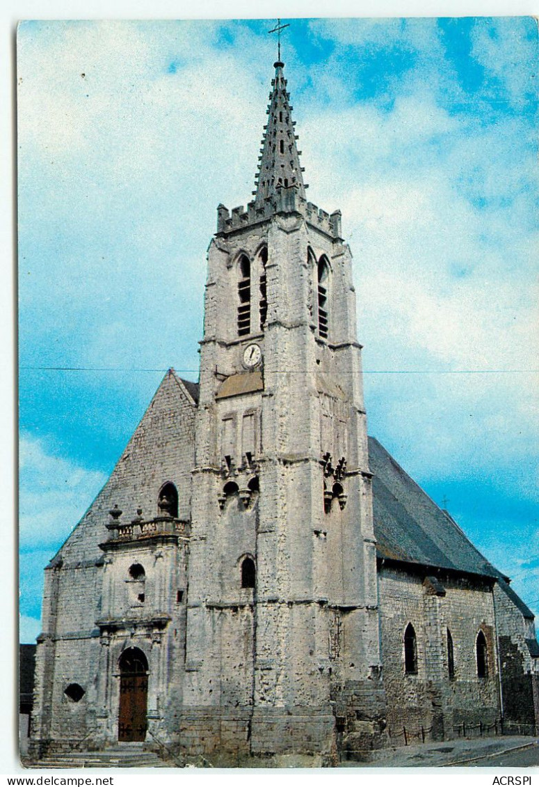 FAUQUEMBERGUES église Saint Leger   (scan Recto-verso) QQ 1176 - Fauquembergues