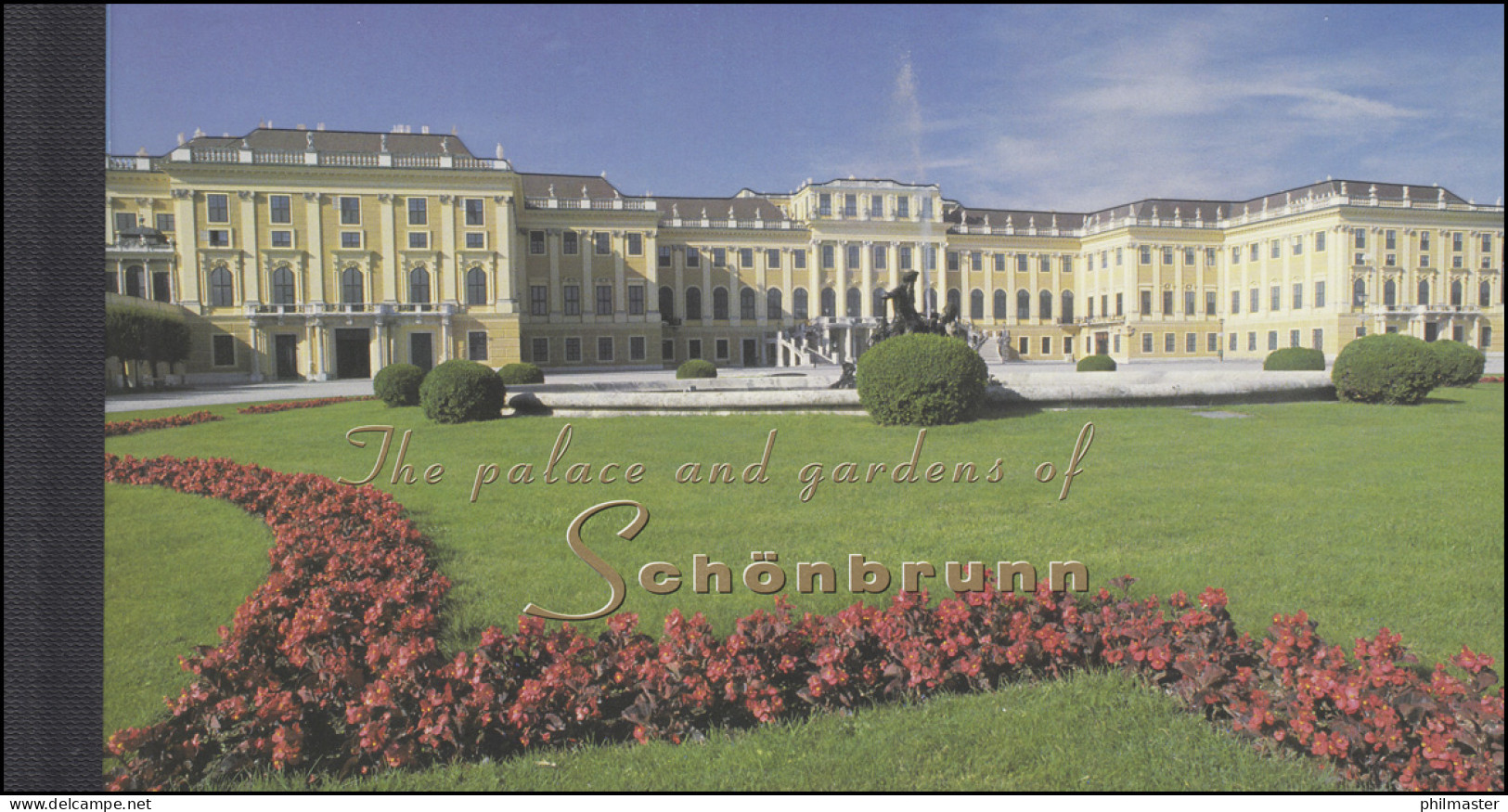 UNO Wien: Markenheftchen 3 UNESCO-Welterbe Schloss Schönbrunn 1998, ESSt - Markenheftchen