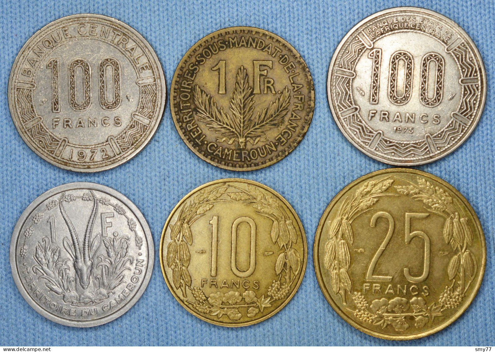 Cameroun / Cameroon • Lot De 6 Pièces En Bon état • [24-271] - Cameroun