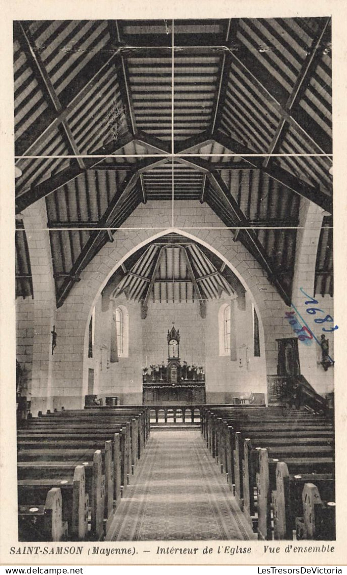 FRANCE - Saint Samson - Intérieur De L'église - Vue D'ensemble - Carte Postale - Sonstige & Ohne Zuordnung