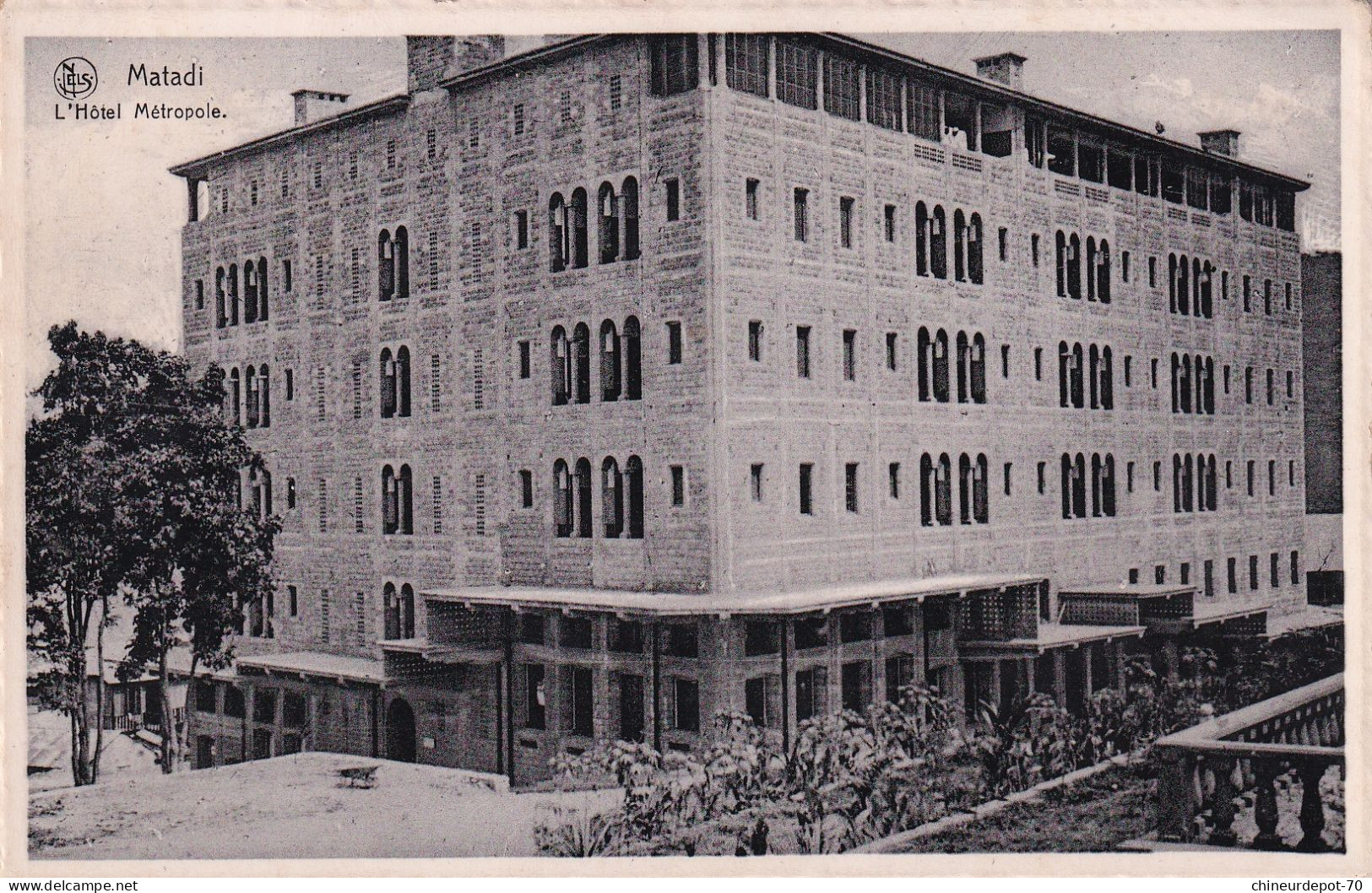 Matadi L'Hôtel Métropole - Congo Belge