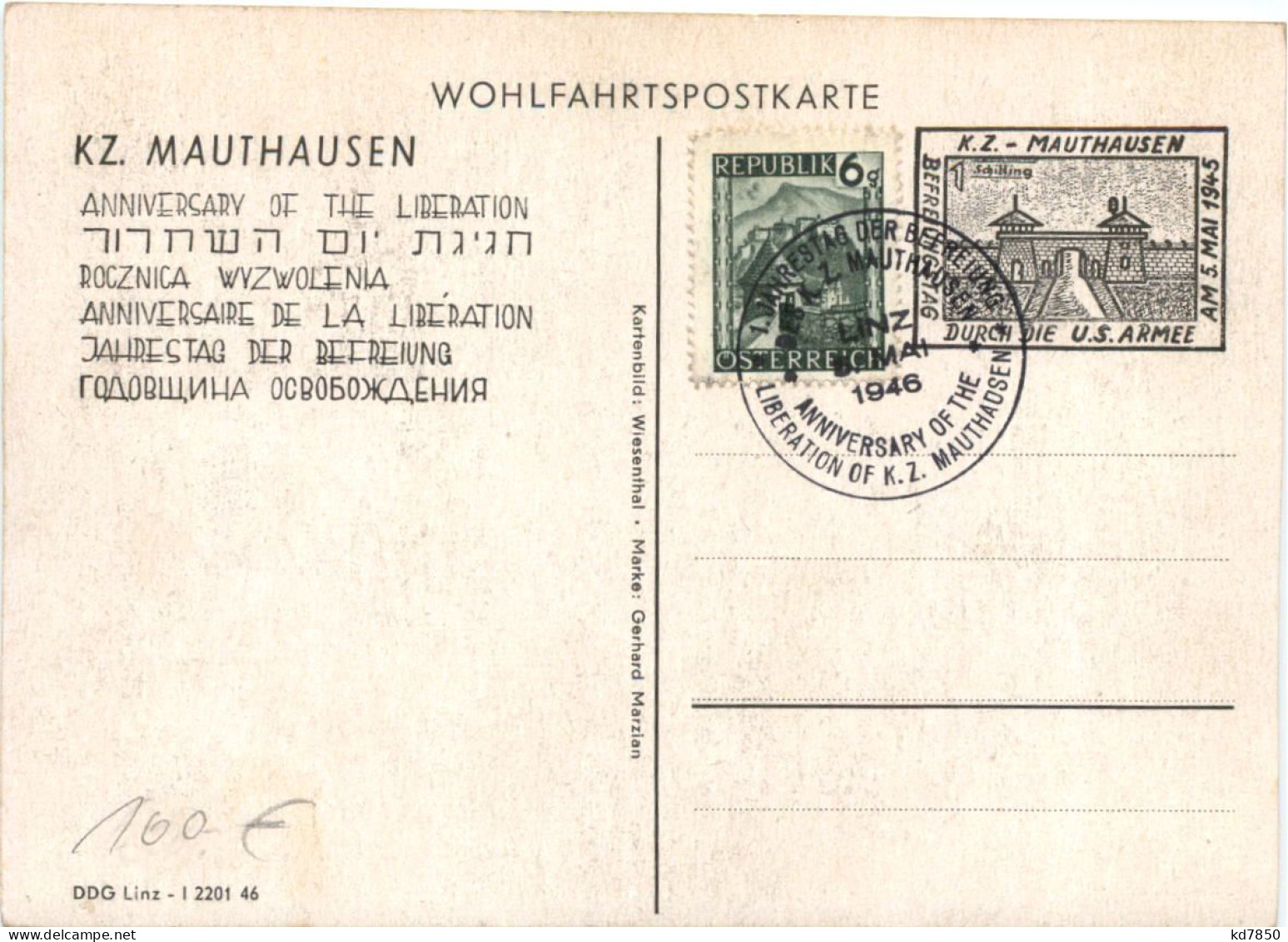 KZ Mauthausen - Jahrestag Der Befreiung - Perg