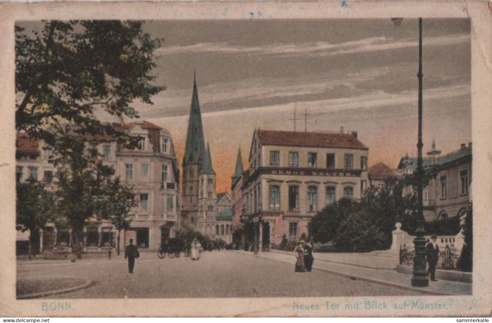 37794 - Bonn - Neues Tor Mit Blick Auf Münster - 1922 - Bonn