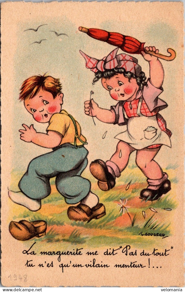 19612 Cpa Illustrateur Gougeon - Fantaisie - Humour - Gougeon