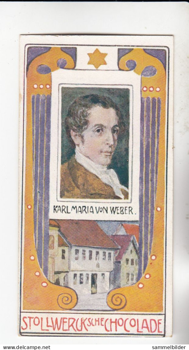 Stollwerck Album No 2 Deutsche Komponisten Karl Maria Von Weber     Gruppe 33 #5 Von 1898 - Stollwerck