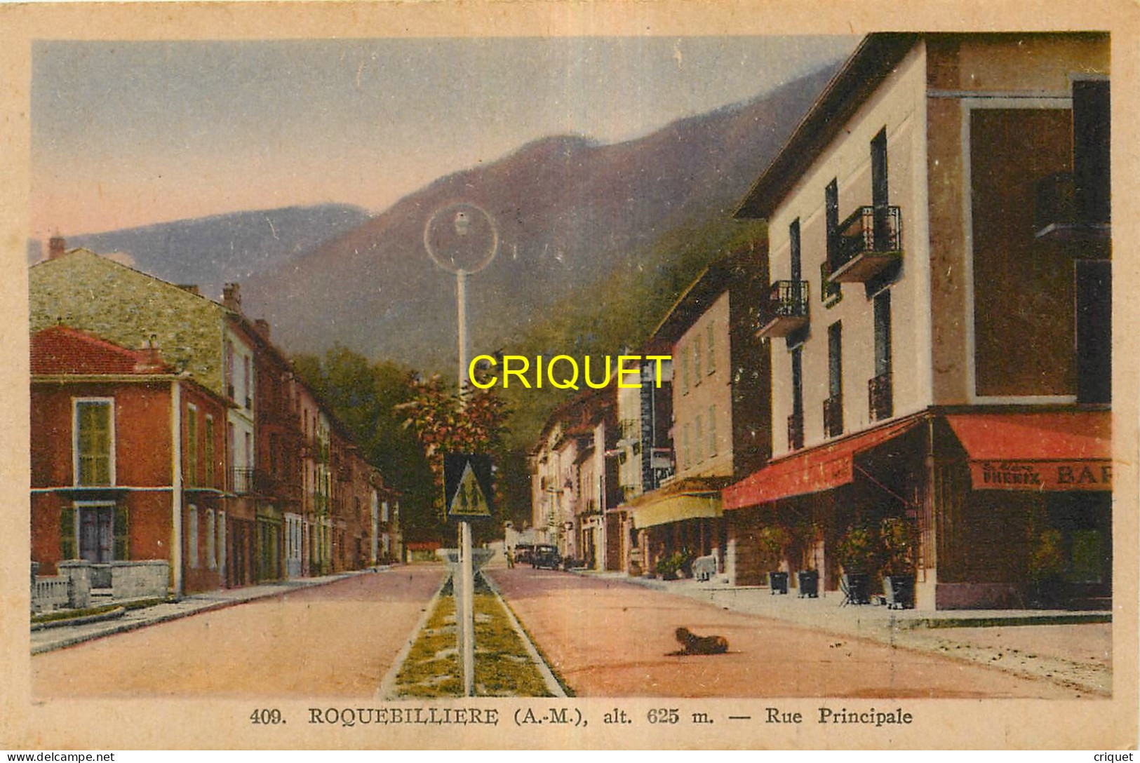 06 Roquebillière, Rue Principale - Roquebilliere