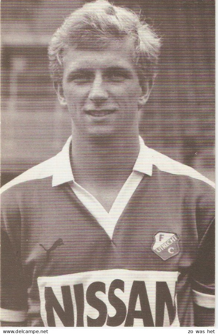 Gerrit Plomp, FC Utrecht Seizoen '85-'86 - Trading Cards