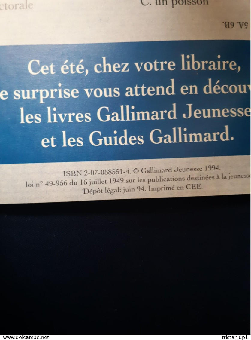 Lot De 2 Livres Gallimard De 1994 - Loten Van Boeken