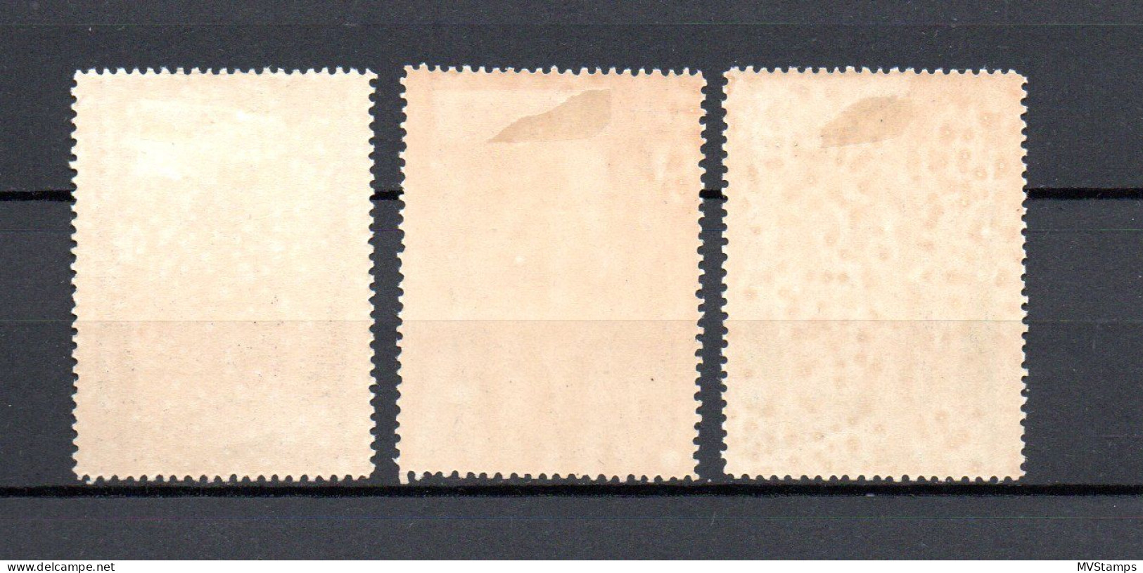 Russia 1935 Old Set Lev Tolstoj/Writer Stamps (Michel 536/38) MLH - Unused Stamps