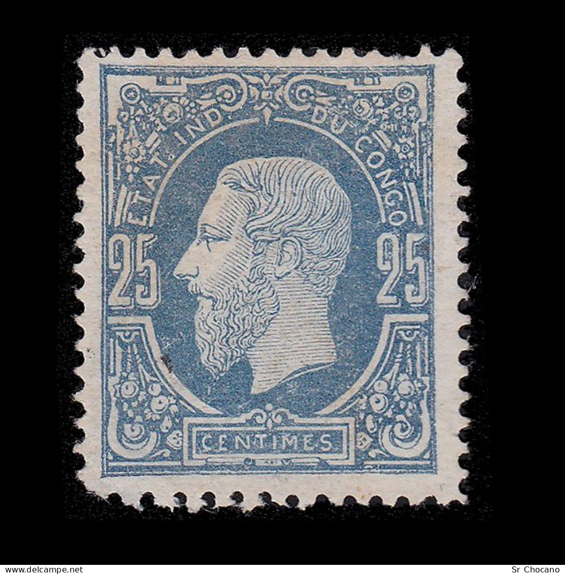 BELGIAN CONGO.1886.King Leopold II.SCOTT 3.MNG. - Ongebruikt