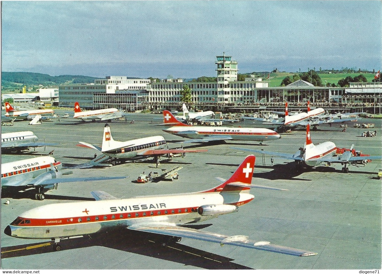 Flughafen Zürich Swissair GF - Kloten