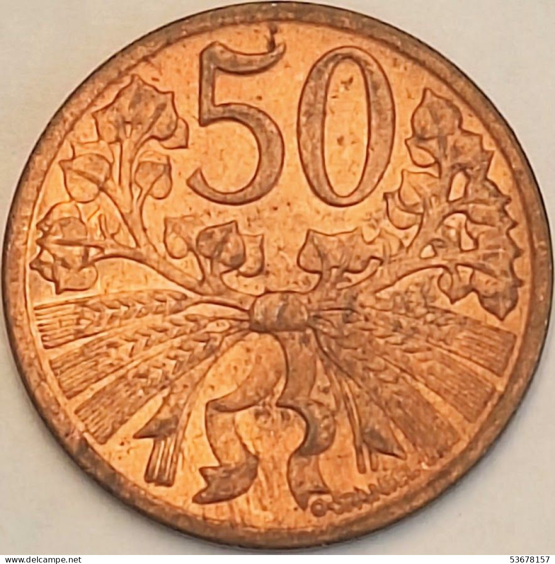 Czechoslovakia - 50 Haleru 1948, KM# 21 (#3679) - Tschechoslowakei
