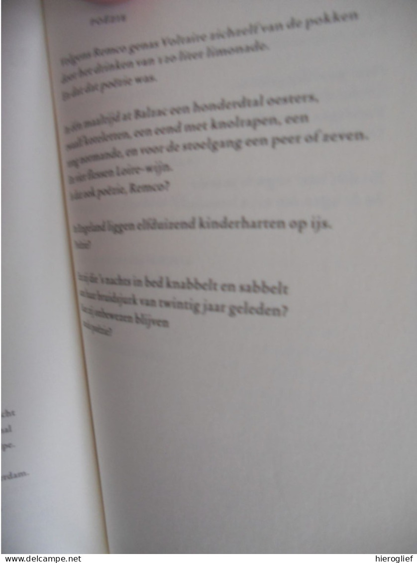 DE GROETEN Gedichten Door Hugo Claus 2002 - 1ste Druk / ° Brugge + Antwerpen - Poetry