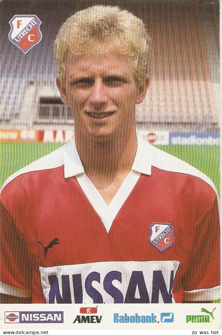 Gerrit Plomp, FC Utrecht Seizoen '86-'87 - Trading Cards