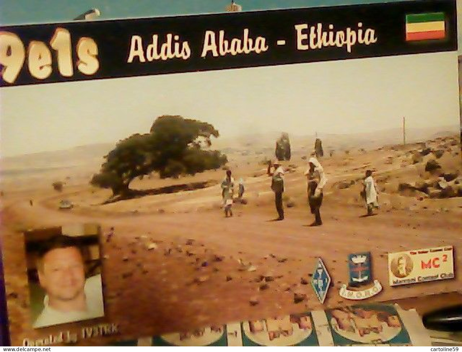 ETIOPIA Ethiopia QSL Cards > Radio Amateur Addis Ababa 2000 JU5163 - Ethiopie
