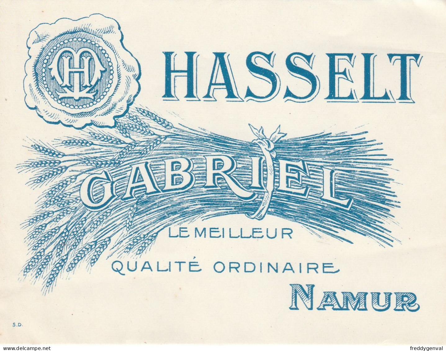 NAMUR HASSELT  GABRIEL - Publicités