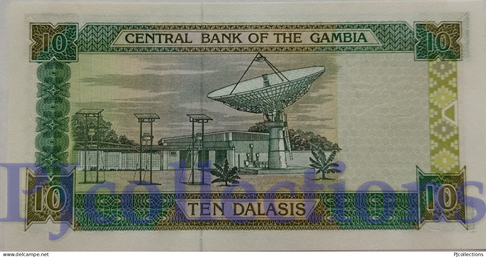 GAMBIA 10 DALASIS 2001 PICK 21a UNC - Gambia