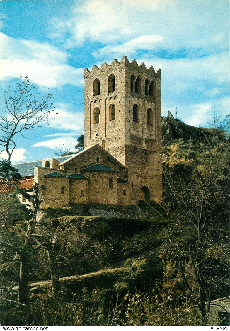 VERNET-les-BAINS, Abbaye St-Martin-du-Canigou (scan Recto-verso) Ref 1044 - Roussillon
