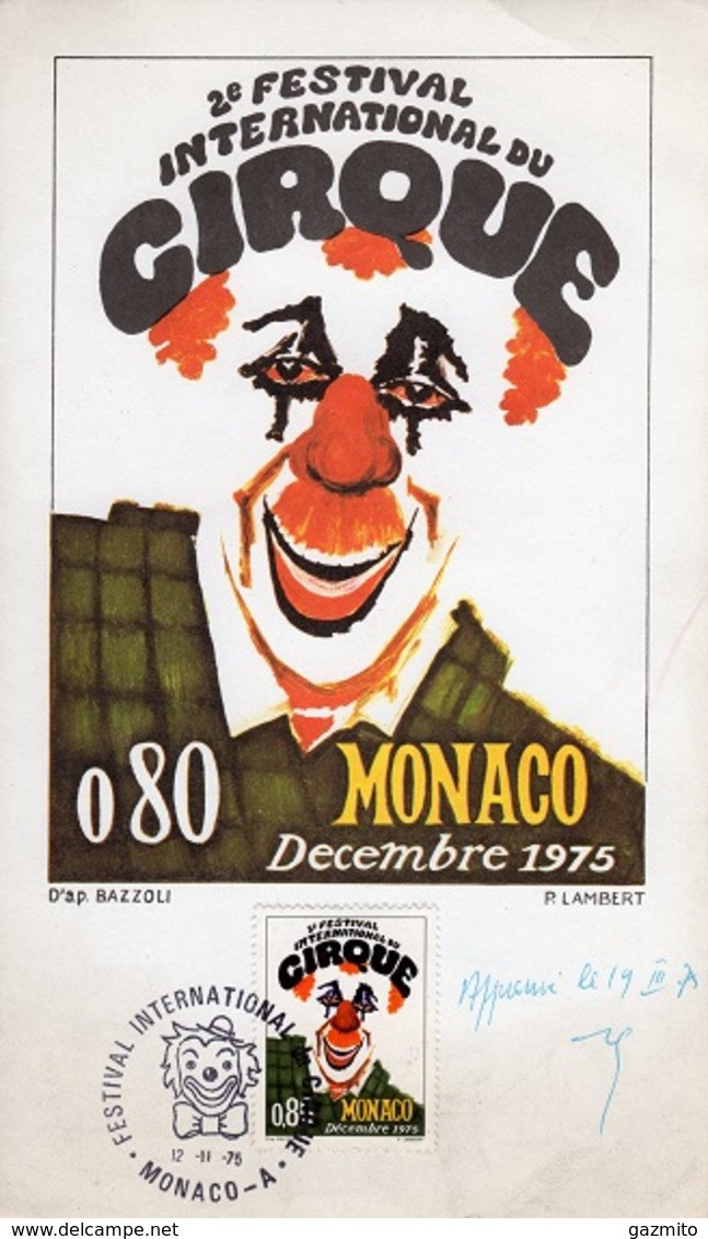 Monaco 1975, Clown, Circus, Maximum - Cirque