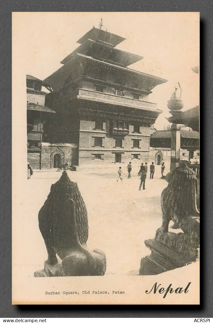 NEPAL Durbar Square Old Palace Patan (scan Recto-verso) Ref 1064 - Népal
