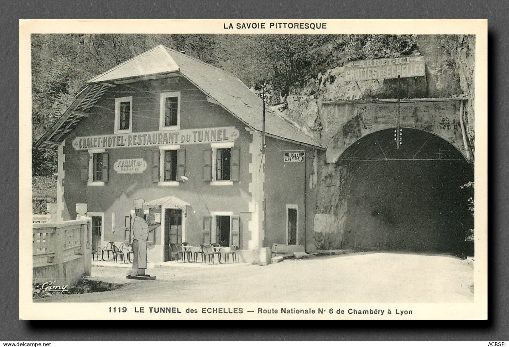 LES ECHELLES, Le Tunnel Des Echelles (scan Recto-verso) Ref 1053 - Les Echelles