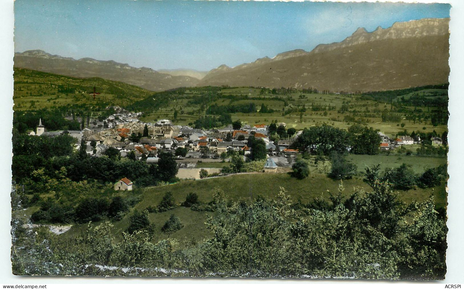 YENNE, Vue Générale, Au Fond Le Revard Et La Dent Du Chat (scan Recto-verso) Ref 1051 - Yenne