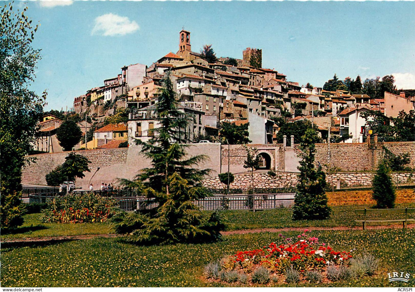 VERNET-les-BAINS, L'église Et Le Château (scan Recto-verso) Ref 1046 - Roussillon