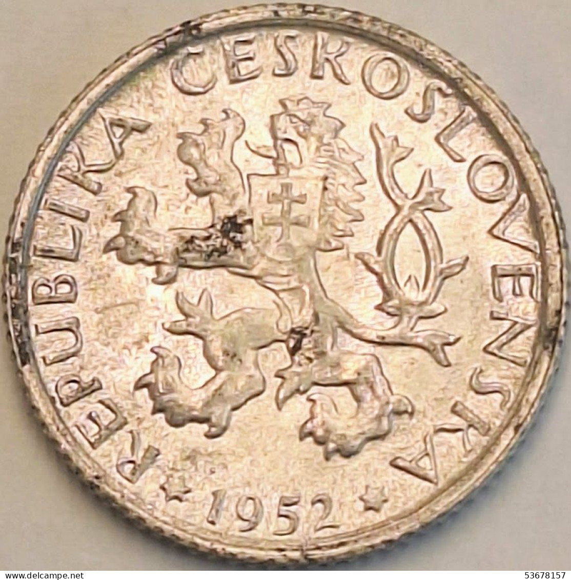 Czechoslovakia - Koruna 1952, KM# 22 (#3680) - Tschechoslowakei