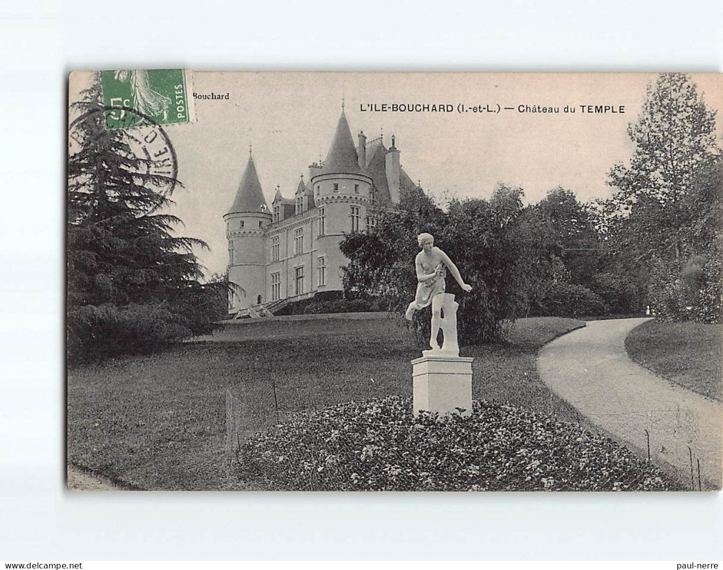 L'ILE BOUCHARD : Château Du Temple - Très Bon état - L'Île-Bouchard