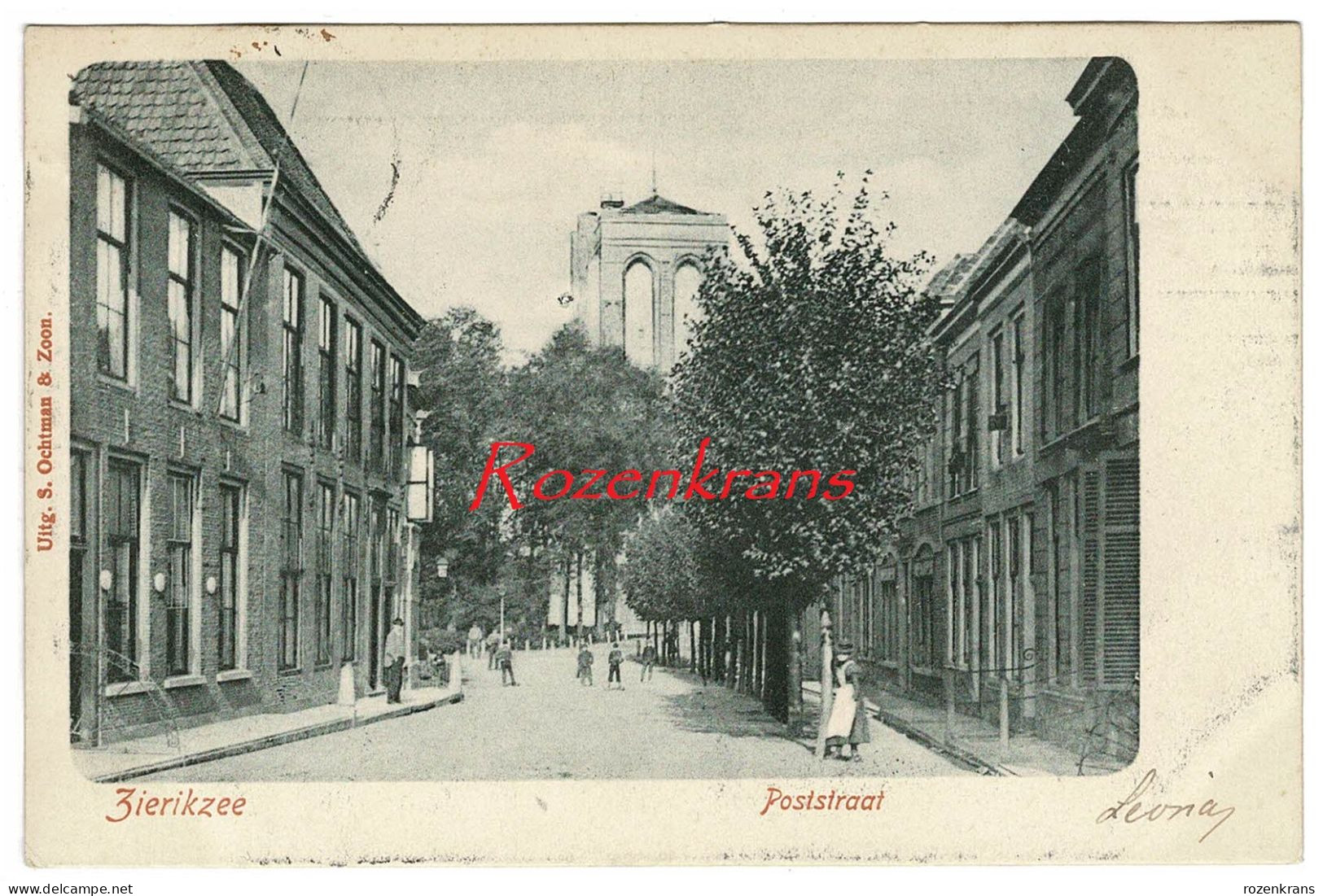 Zierikzee Zeeland Nederland Poststraat Geanimeerd - Zierikzee