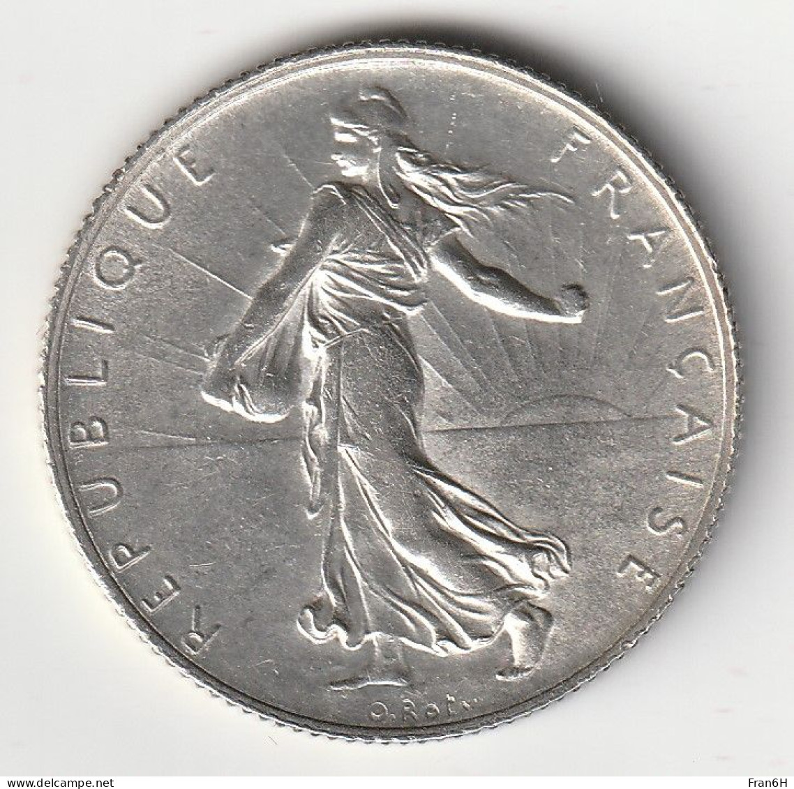 Semeuse 2 Franc Argent 1916 - Silver - - 2 Francs