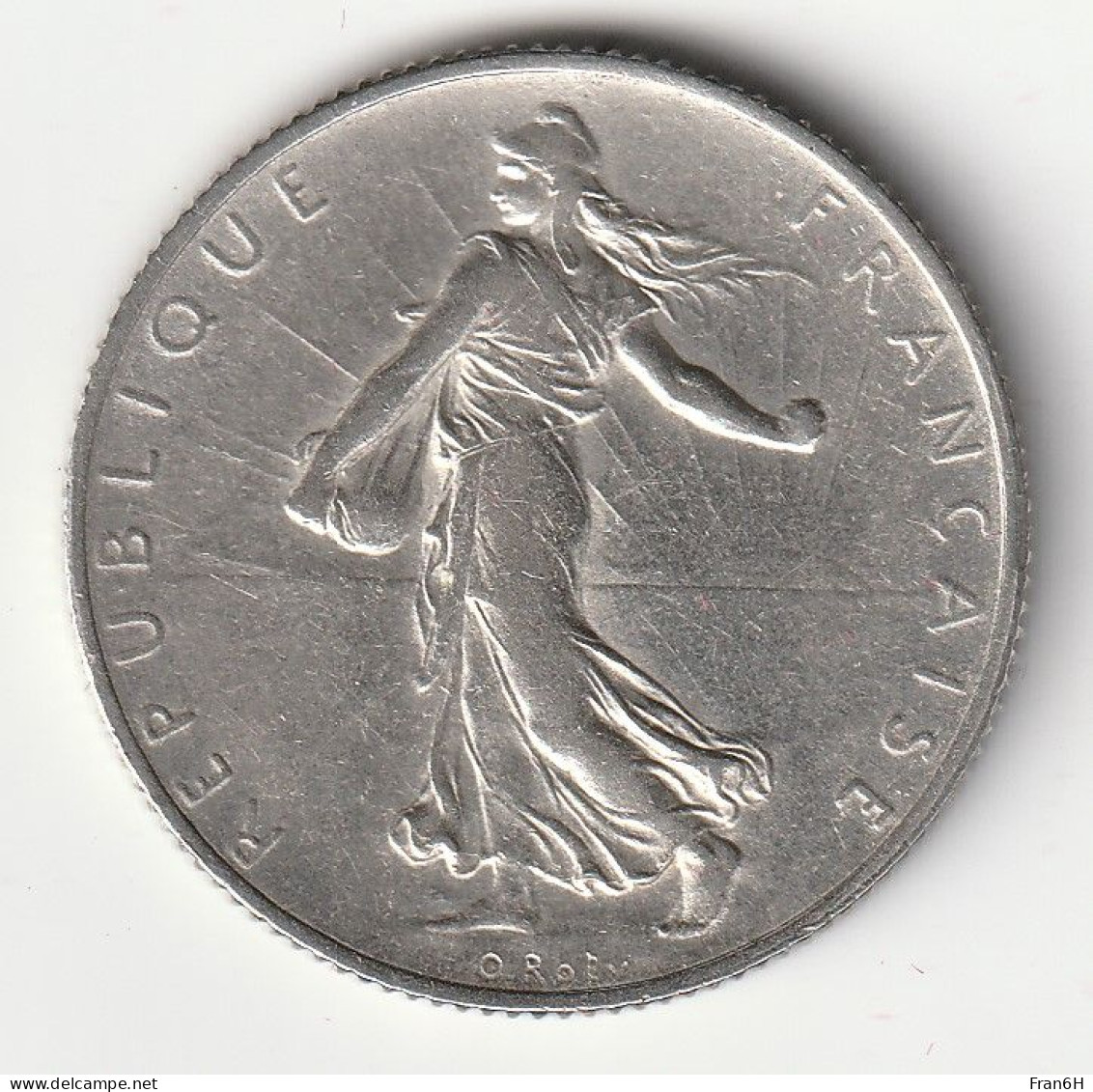 Semeuse 2 Franc Argent 1916 - Silver - - 2 Francs