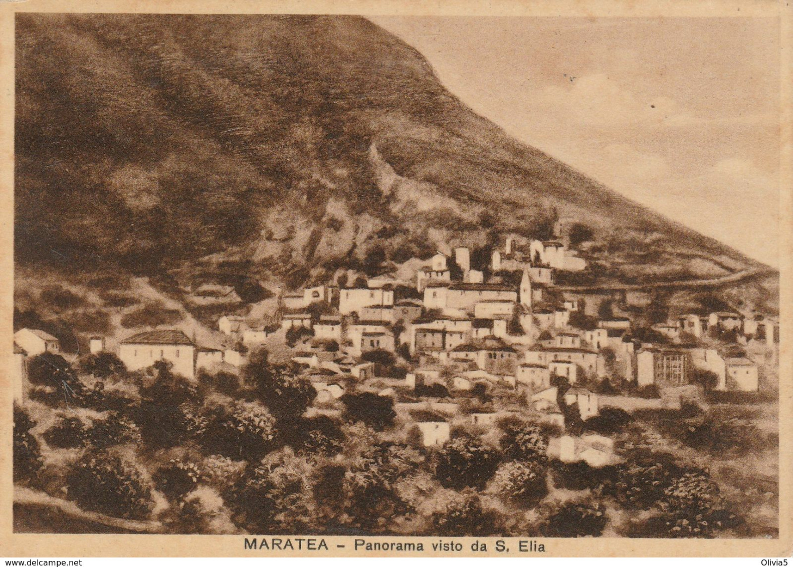 MARATEA - PANORAMA VISTO DA S.ELIA - Potenza