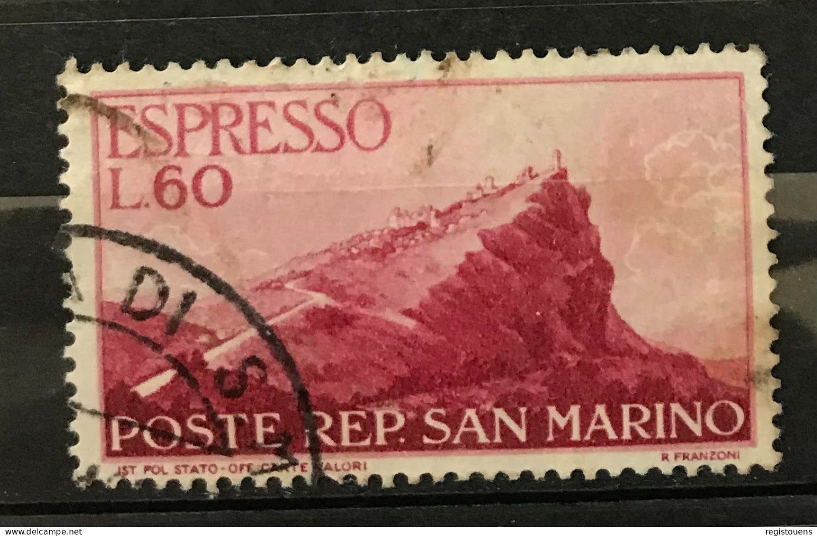 Timbre Oblitéré Saint-Marin 1950 - Used Stamps