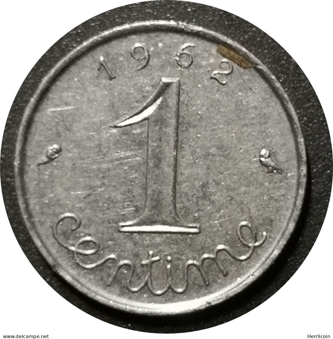 Monnaie France - 1962 - 1 Centimes Épi - 1 Centime