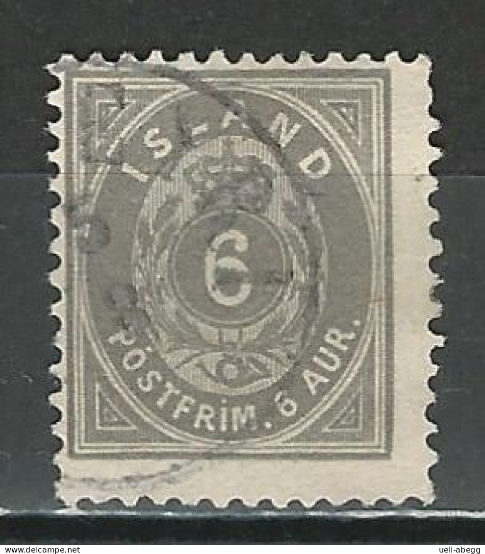 Island Mi 7B O  Perf. 12 3/4 - Used Stamps