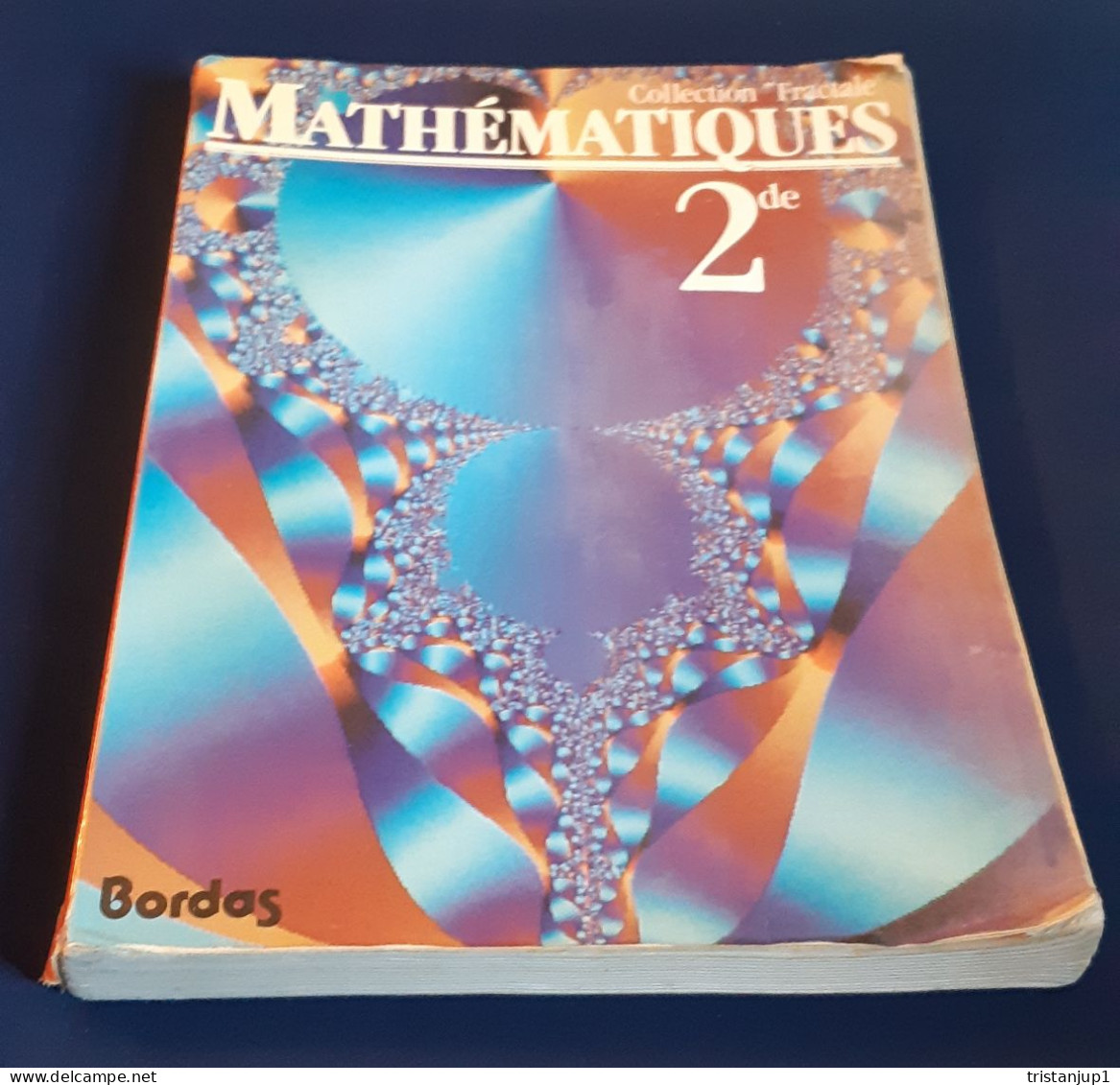 Mathématiques 2de Collection Fractale Bordas 1990 - 12-18 Anni