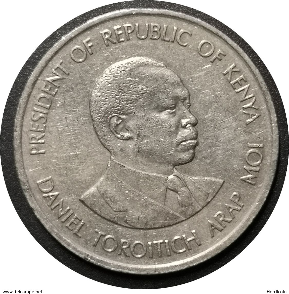 Monnaie Kenya - 1989 - 1 Shilling Arap Moi - Kenya