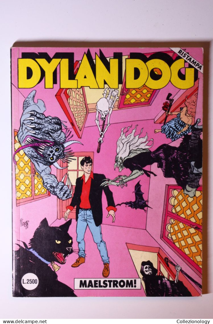 FUMETTO DYLAN DOG N.63 MAELSTROM! PRIMA RISTAMPA ORIGINALE 1994 BONELLI EDITORE - Dylan Dog