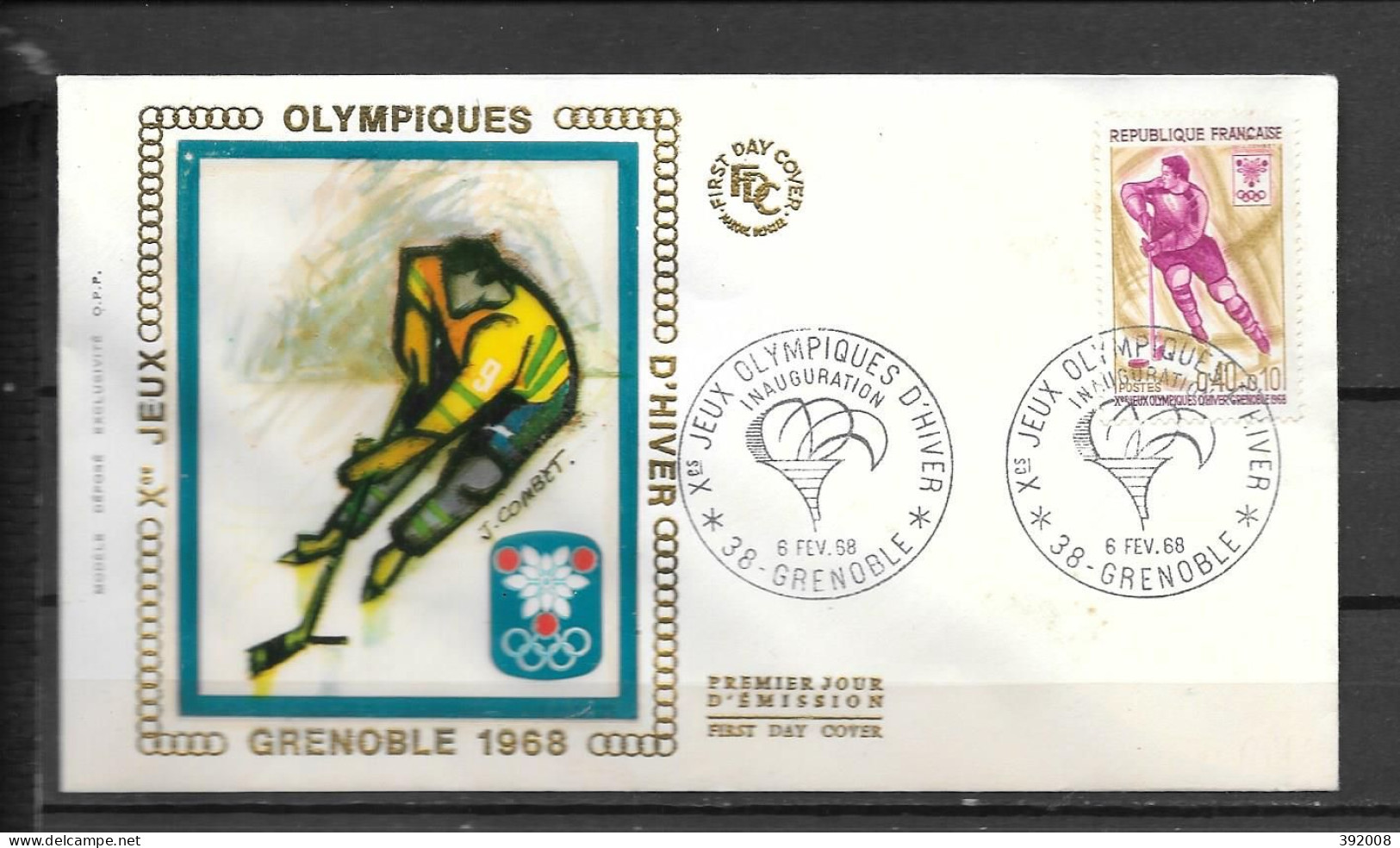 GRENOBLE Jeux Olympiques - 43 - Hiver 1968: Grenoble