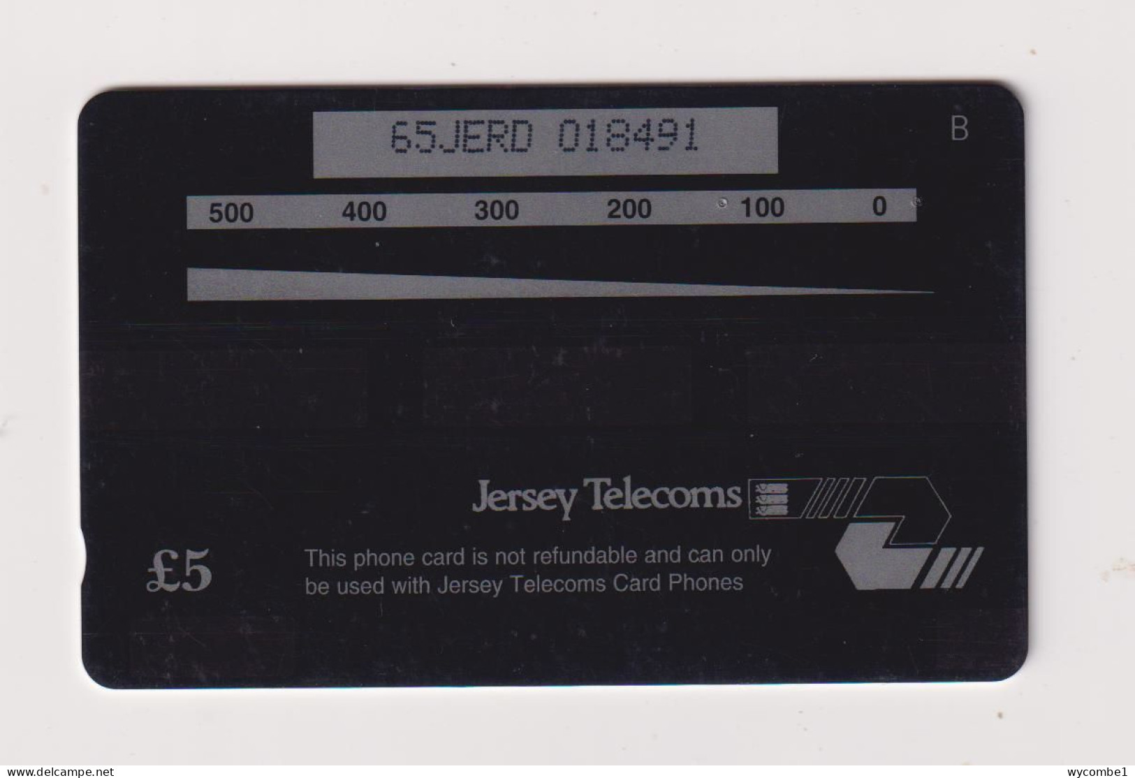 JERSEY -  Snake Pipefish GPT Magnetic  Phonecard - Jersey En Guernsey