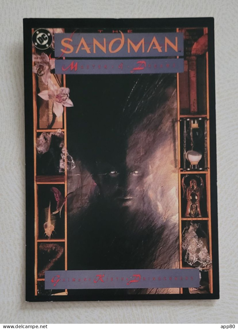 Carte Postale Française Dave McKean Sandman 1992 DC Comics - Comics