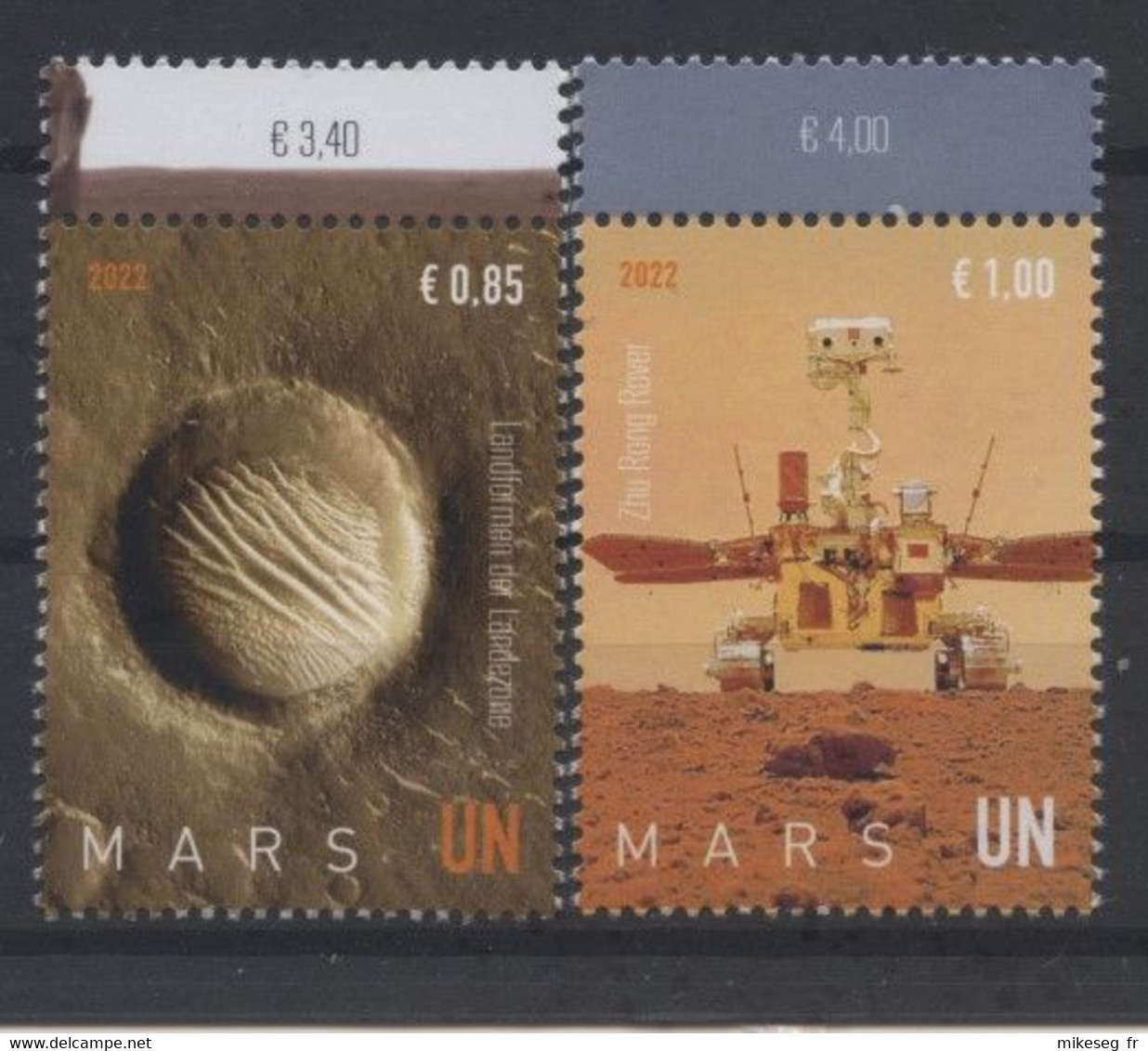 ONU Vienne 2022 - "Planet Mars" ** - Neufs